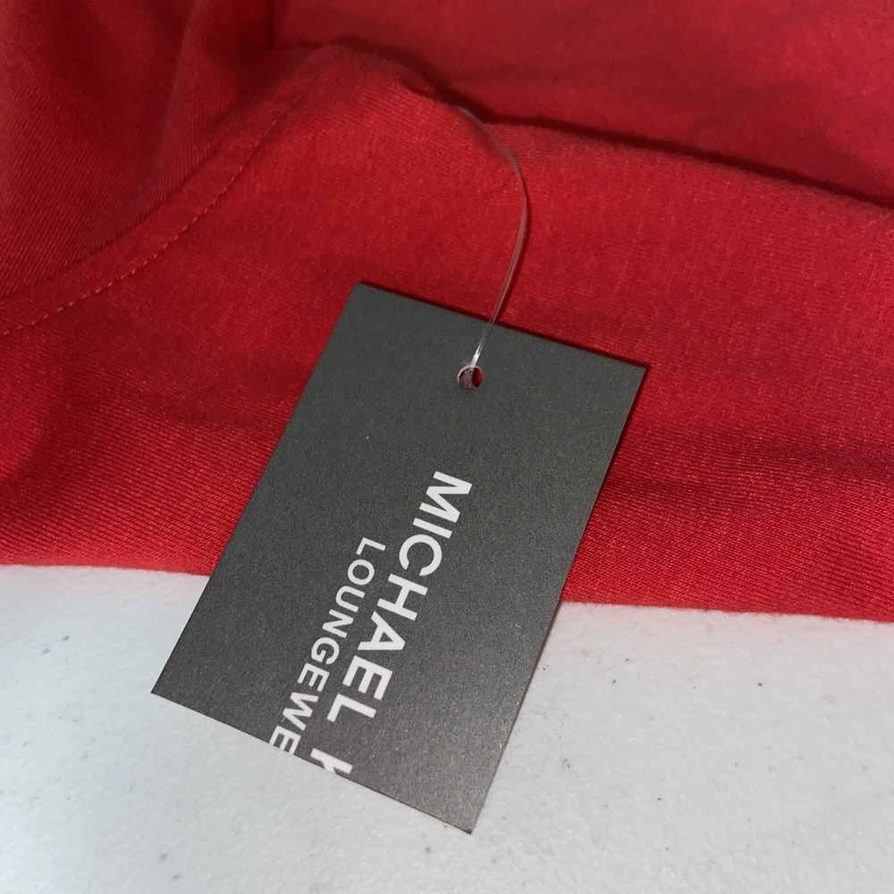 Michael Kors mens hoodie XL Red Light Weight - Picture 8 of 8
